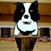Collie bird feeder