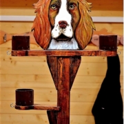 Spaniel bird feeder